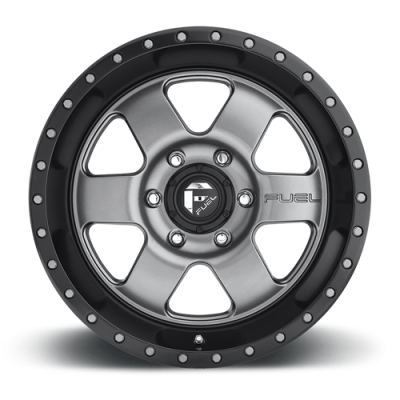 Aluminum Wheels 20X9 Podium D619 5 On 139.7 Anthracite/Black Lip 108 Bore 20 Offset Fuel Off Road Wheels