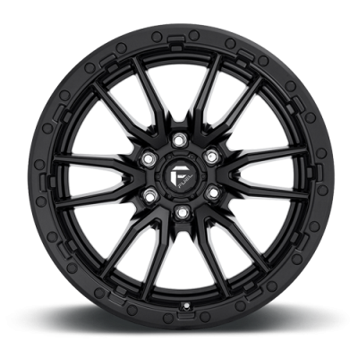 Aluminum Wheels 22X10 Rebel D679 6 On 135 Matte Black 87.1 Bore -13 Offset Fuel Off Road Wheels