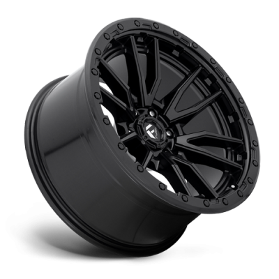 Aluminum Wheels 22X12 Rebel D679 6 On 135 Matte Black 87.1 Bore -44 Offset Fuel Off Road Wheels
