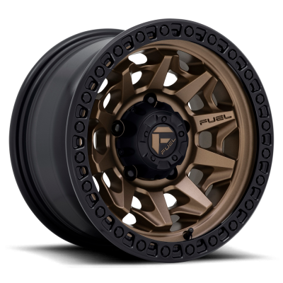 Aluminum Wheels 20X10 Covert D696 5 On 127 Matte Bronze Black Bead Ring 71.5 Bore -18 Offset Multi Spoke Fuel Off Road Wheels