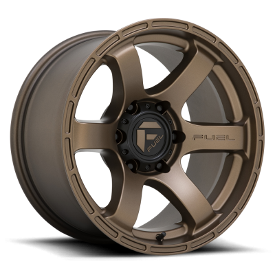 Aluminum Wheels 18X9 Rush D768 5 On 127 Matte Bronze 71.5 Bore 1 Offset Fuel Off Road Wheels