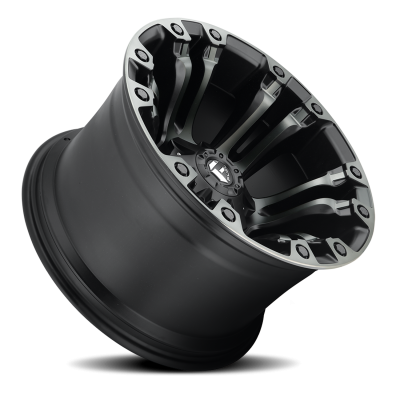 Aluminum Wheels 20X10 Vapor D851 5 On 114.3/5 On 127 Matte Black Gray Tint 78.1 Bore -18 Offset Fuel Off Road Wheels