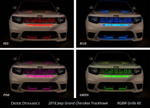 RGBW Grille Strip Kit 2pc Multicolor Diode Dynamics