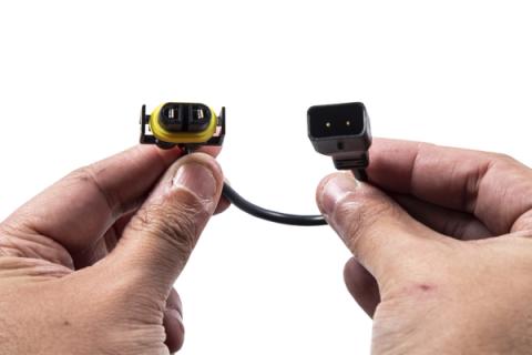 5202-to-H11 Adapter Wires Pair Diode Dynamics