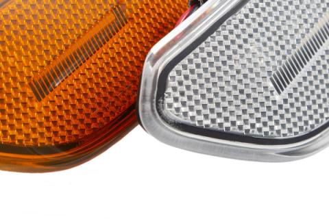 Sidemarkers for 2018-2021 Jeep JL Wrangler/Gladiator, Smoked (set)