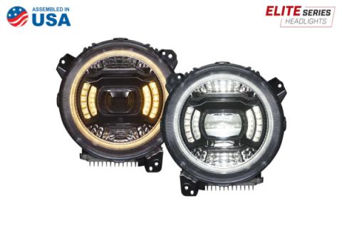 Elite Max LED Headlamps for 2020-2022 Jeep Gladiator Diode Dynamics