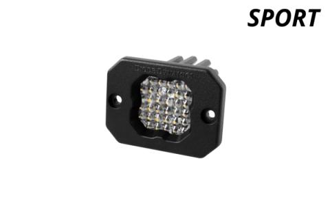 Stage Series C1 LED Pod Sport White Flood Flush ABL Each Diode Dynamics