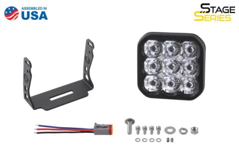 SS5 LED Pod Pro White Flood Single Diode Dynamics