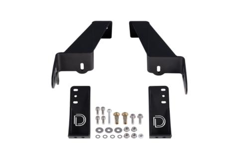 Stage Series Grille Bracket Kit for 2018-Present Jeep Wrangler JL Diode Dynamics