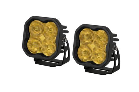 SS3 Pro ABL Yellow SAE Fog Standard Pair Diode Dynamics