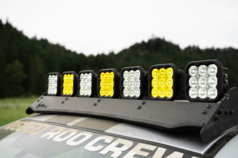 SS5 Pro Universal CrossLink 7-Pod Lightbar White Combo Diode Dynamics