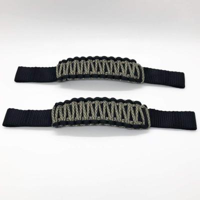 Adjustable Paracord Door Limiting Straps For 1987-2021 Jeep Wrangler YJ/TJ/JK/JKU/JL/JLU/Gladiator ACU Camo Pair Bartact