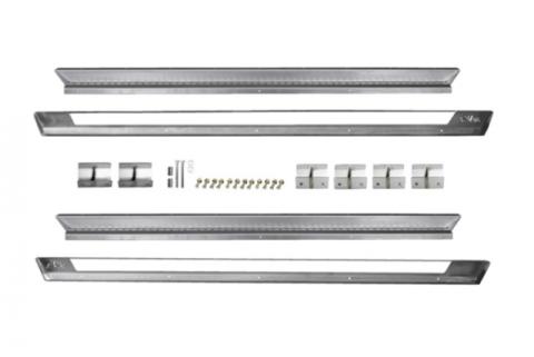 18-Present Jeep Wrangler JLU Rocker Steps 4 Door EVO Manufacturing