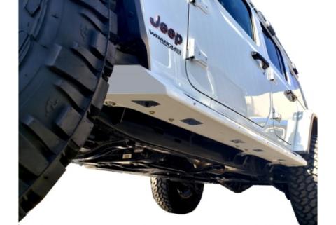 18-Present Jeep Wrangler JLU Rocker Steps 4 Door EVO Manufacturing