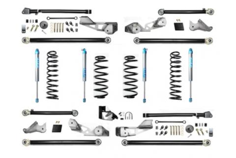 Jeep Wrangler JLU 4.5 Inch JLU High Clearance Long Arm w/ EVO SPEC King 2.0 Inch Shocks EVO Manufacturing
