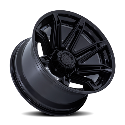 Aluminum Wheels 22X10 Brawl FC401MX 6 On 135 Matte Black/Gloss Black Lip 87.1 Bore -18 Offset Fuel Off Road Wheels