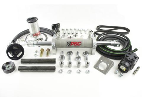 Full Hydraulic Steering Kit, 2007-11 Jeep JK 3.8L EGH (35-42 Inch Tire Size) PSC Performance Steering Components