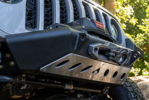 07-Up Jeep Wranger/Gladiator High Clearance Front Bumper Raw Steel