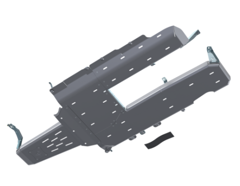 JLU 3.6L 2.0L and 392 Exhaust Skid Artec Industries