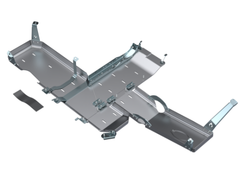 JL Full Bellypan With Oil Door - 2 Door 3.6L Aluminum 21-Present Artec Industries