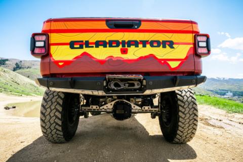 High Clearance Rear Bumper Modular 2 Inch Receiver Artec Industries