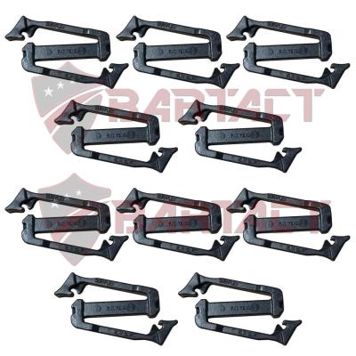 PALS/MOLLE Siamese Slik Clip Field Repair Buckle Kit 1 Inch 10 Pack Bartact