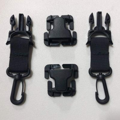 PALS/MOLLE Acetal Swivel Hook Every Which Way Quick Side Release Buckle Kit (Pair of 2) Bartact