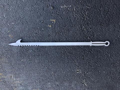 Fire Pit Poker Steel Motobilt