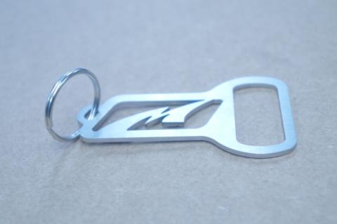 Bottle Opener Key Chain (Moto) 2 3/4 Inch Motobilt