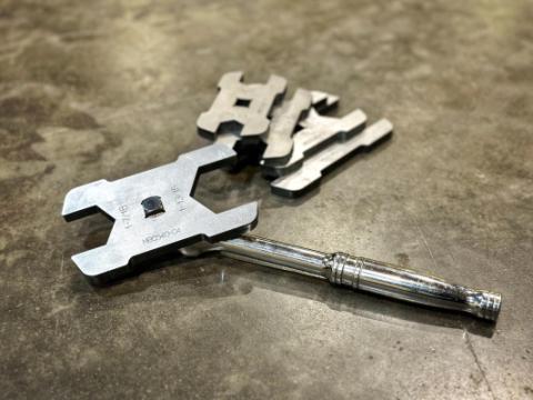 Jam Nut Wrench Set 2 Motobilt