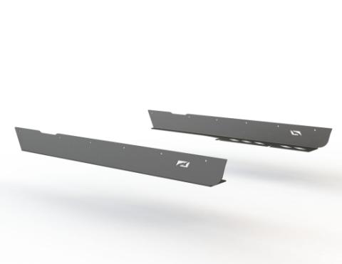 Full Length Rocker Guards for Jeep LJ Unlimited - Notched for Motobilt TJ/LJ Front Fenders Motobilt