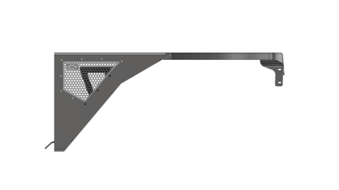 Aluminium Front Fenders 0 Inch Flare for Jeep TJ/LJ Motobilt