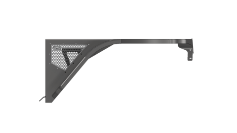 Aluminium Front Fender 4 Inch Flare for Jeep TJ/LJ Motobilt