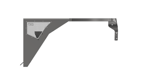 Aluminium Highline Front Fenders 0 Inch Flare for Jeep TJ/LJ Motobilt