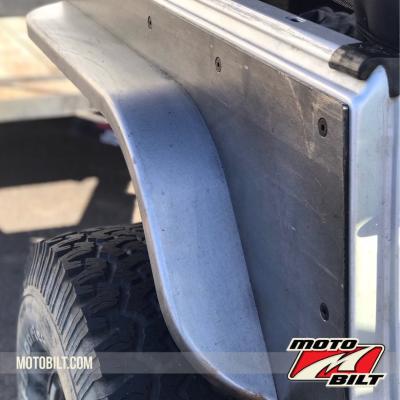 Fender Flares for Rear Comp Cut - Fits Jeep YJ/TJ/CJ - 4 Inch Motobilt