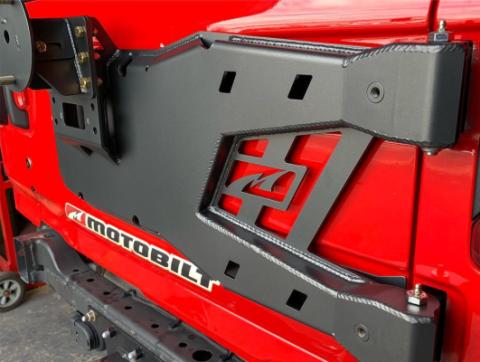 Jeep JL Tire Carrier 18 + Wrangler JL Up To 40 Inch Tire Motobilt