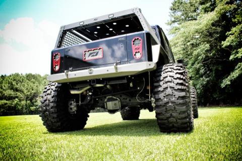 Receiver Hitch for Bobbed Replacement Motobilt