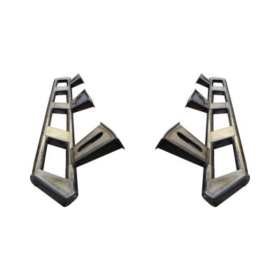 Frame Mounted Rocker Guards for Jeep JT Gladiator Motobilt