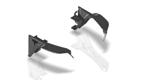 Highline Front Fenders 4 Inch Flare for Jeep YJ Motobilt