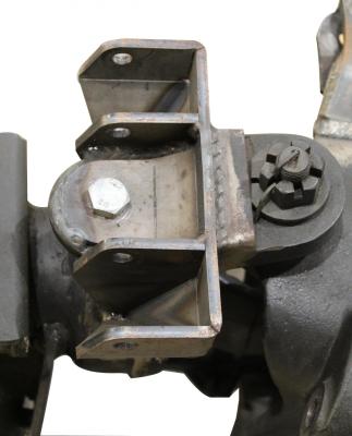 Dual Front Lower Shock Mounts SD60 Bare Steel Motobilt