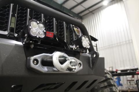 Aluminum Universal Fairlead Light Mount Motobilt