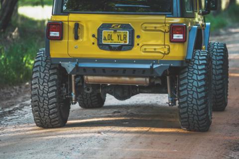 Micro Series Rear Bumper for Jeep JL/JLU Motobilt