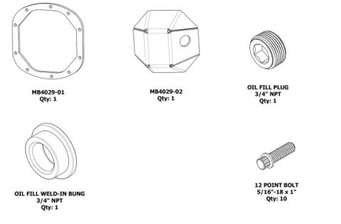DIY Dana 30 DIFF Cover Motobilt