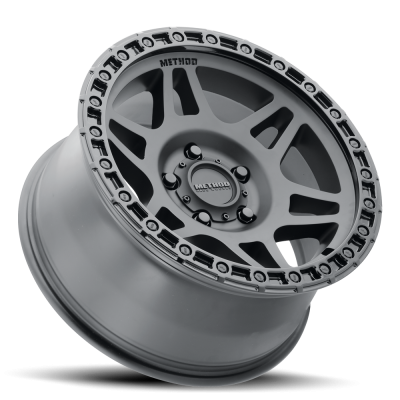 Aluminum Wheels 17x9 MR312 Bolt Pattern 5 On 127 Offset -12 Lip Size 0.91 Double Matte Black MBGL Gloss Black Lip Method