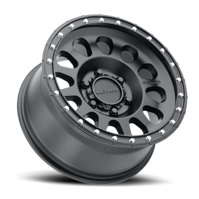 Aluminum Wheels 17x8.5 MR315 Bolt Pattern 6 On 135 Offset 0 Lip Size 1.65 Matte Black MB Method