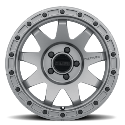 Aluminum Wheels 20x9 MR317 Bolt Pattern 5 On 150 Offset 18 Lip Size 0.83 Matte Titanium GY Method