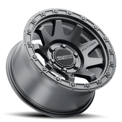 Aluminum Wheels 17x8.5 MR317 Bolt Pattern 6 On 135 Offset 0 Lip Size 0.83 Matte Black MB Method