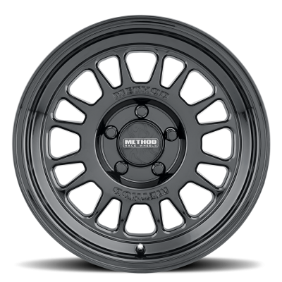 Aluminum Wheels 15x7 MR318 Bolt Pattern 5 On 100 Offset 15 Lip Size 1.69 Gloss Black GB Method