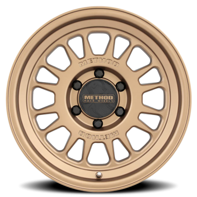 Aluminum Wheels 18x9 MR318 Bolt Pattern 6 On 135 Offset 0 Lip Size 1.61 Method Bronze BZ Method