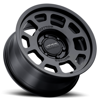 Aluminum Wheels 17x8.5 Bead Grip MR705 Bolt Pattern 6 On 135 Offset 0 Lip Size 1.22 Matte Black MB Method
